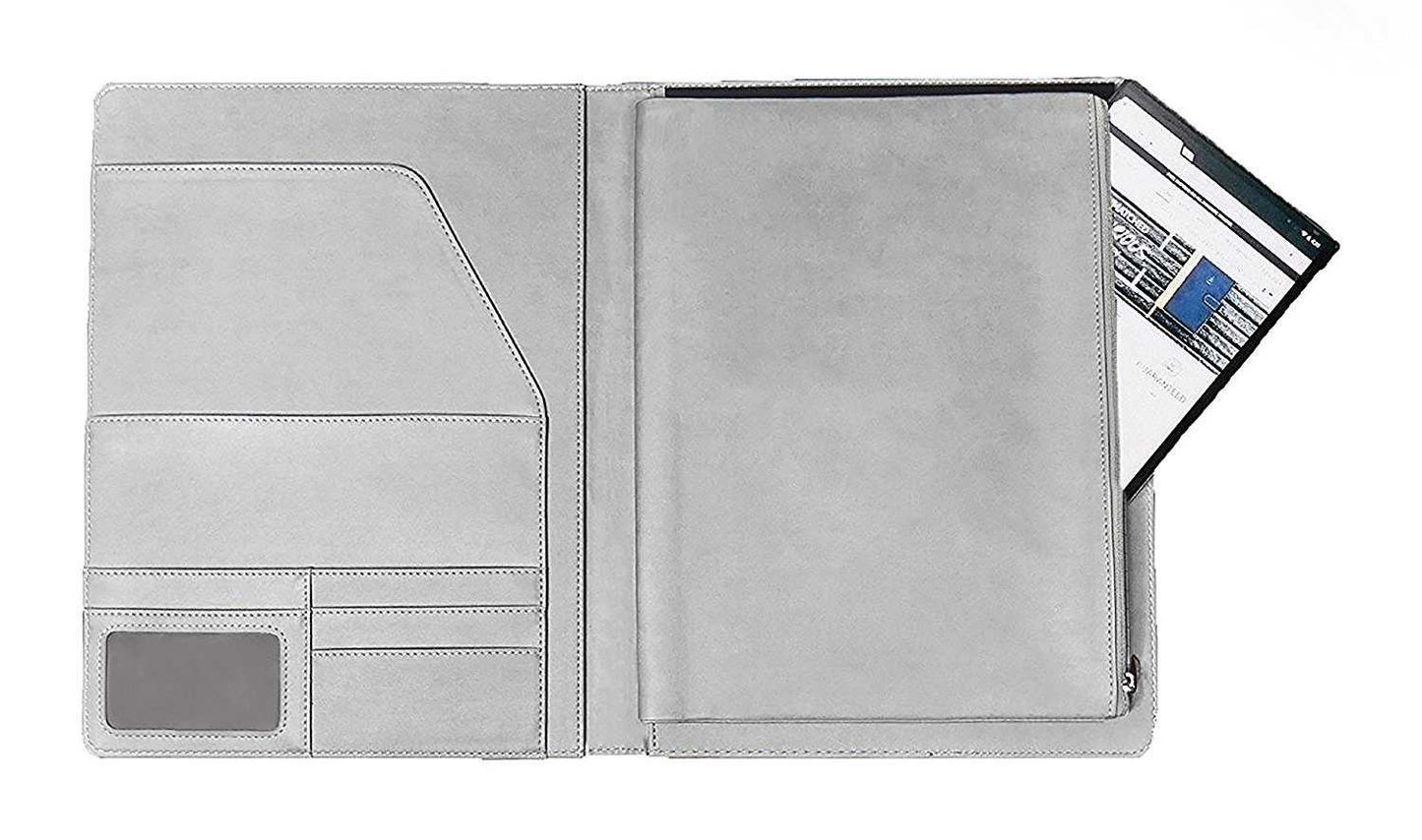 Transcending Waves Leather Padfolio Portfolio