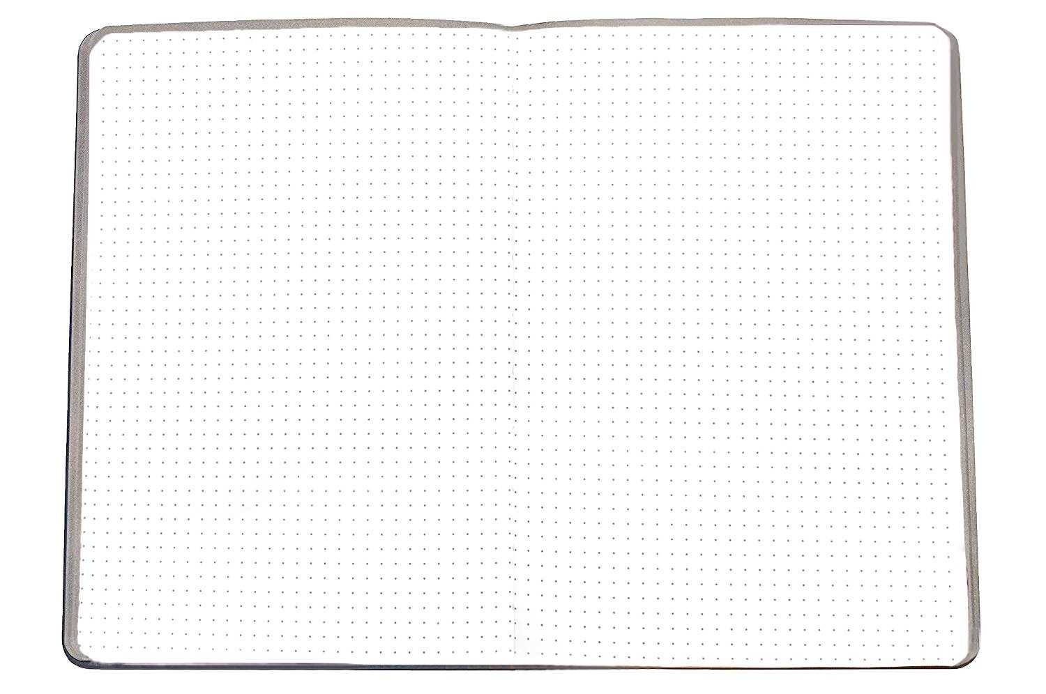 Best Lay-flat 180° Notebook Journal With Dotted Grid & Lined Ruled Pages | Perfect Diary Agenda For Writing, Drawing & Taking Notes | Deluxe Faux Leather Personal Organizer | A5 Sized (8.5" L x 6.1" W x 1.3" H) | Transcending Waves Planner